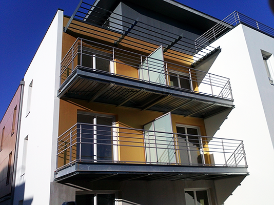 Construction de 165 collectifs et commerces, Carré Mellinet Nantes